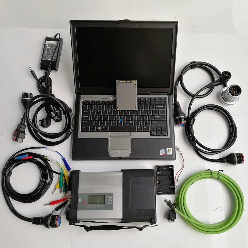 Mb star c5 подключение с программным обеспечением V12. в D630 ноутбук toughbook mb star c5 sd Подключение c5 автоматический инструмент для диагностики готов к использованию