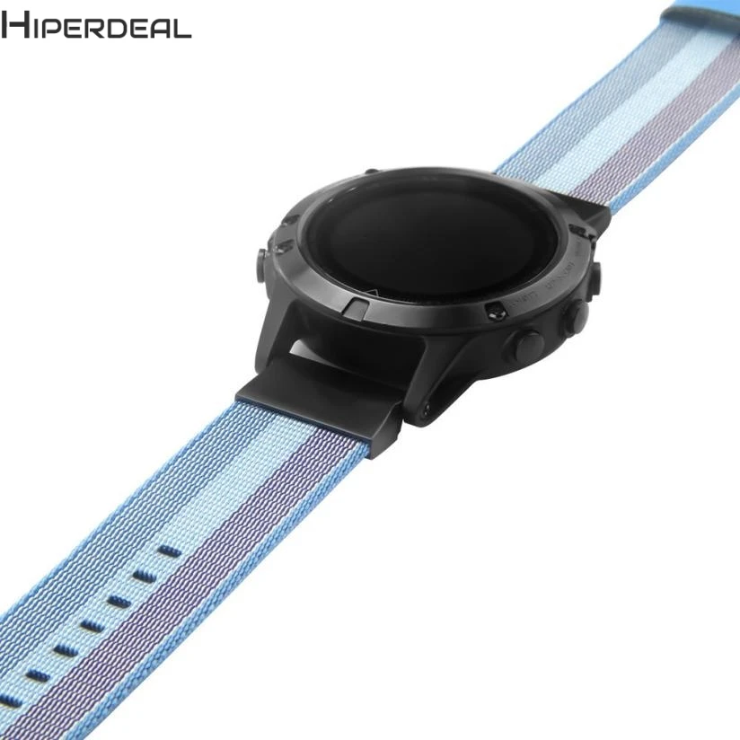 HIPERDEAL новый тканый нейлоновый сменный ремешок быстросъемный легко подходящий