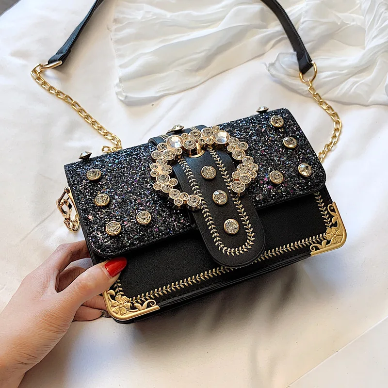 Новинка 2019 женские сумки через плечо из искусственной кожи роскошные