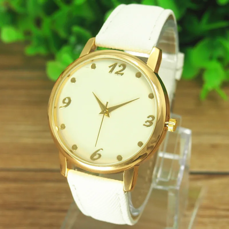 2018 модные брендовые часы унисекс для женщин и мужчин из джинсовой ткани с