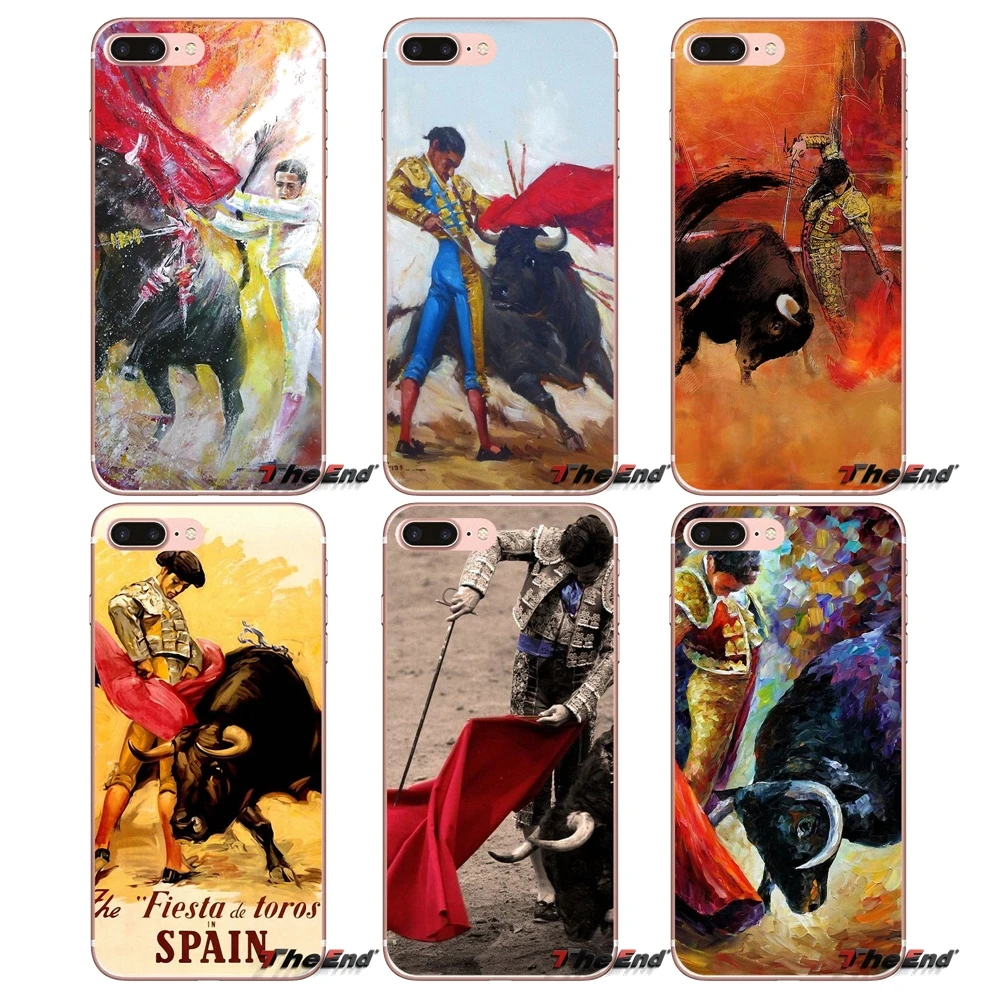 Испанский тореадор постер для Samsung Galaxy S3 S4 S5 MINI S6 S7 edge S8 Plus Note 2 3 4 5 Grand Core Prime|case for