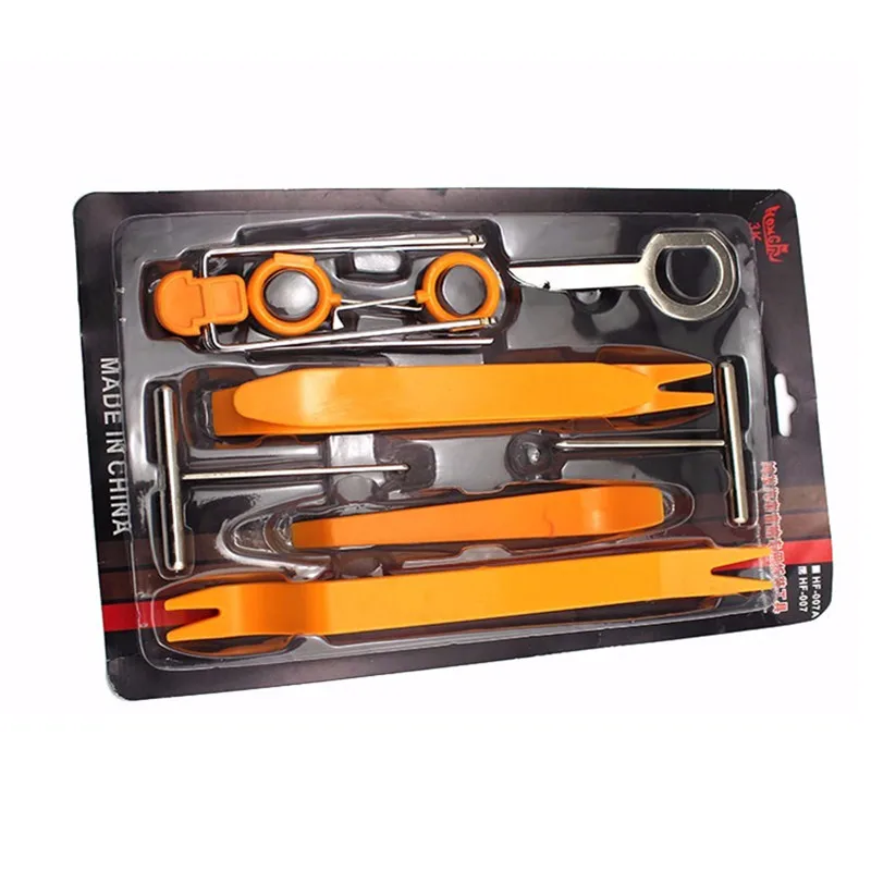 12pcs/ set Car Stereo GPS Navigation DVD Installation Kits DVR Camera Removal kits Tool Audio Herramentas |