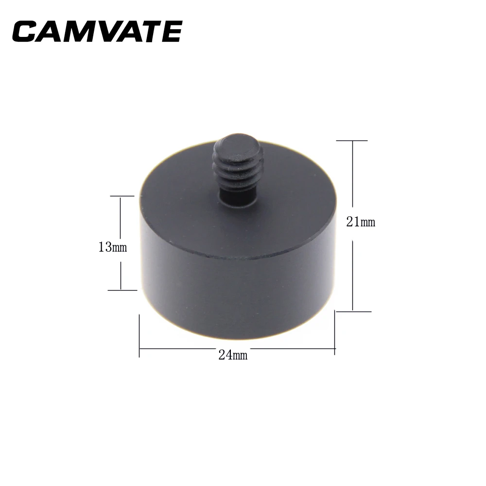 CAMVATE Универсальный Стандартный микрофонная стойка адаптер с 1/4 &quot 20 Мужской до