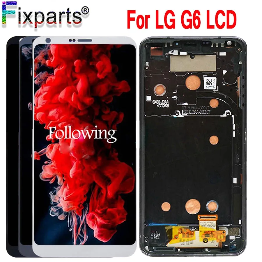 100% тестирование оригинальные Экран 5 7 дюймов для LG G6 ЖК дисплей Дисплей с