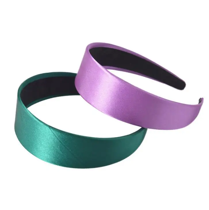 Hair Band Plain Alice Hairband Bow Hoop 3cm Width Headbands 1.1 Inch Wide Hair Band Ribbon HeadBand