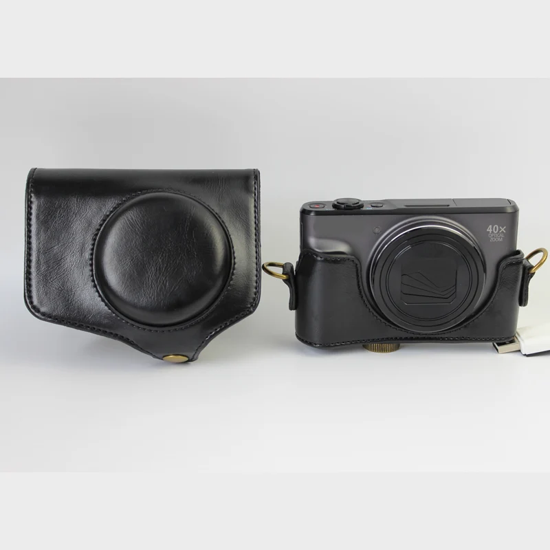 Чехол для камеры из искусственной кожи чехол Canon PowerShot SX720 hs SX730HS SX740 с плечевым