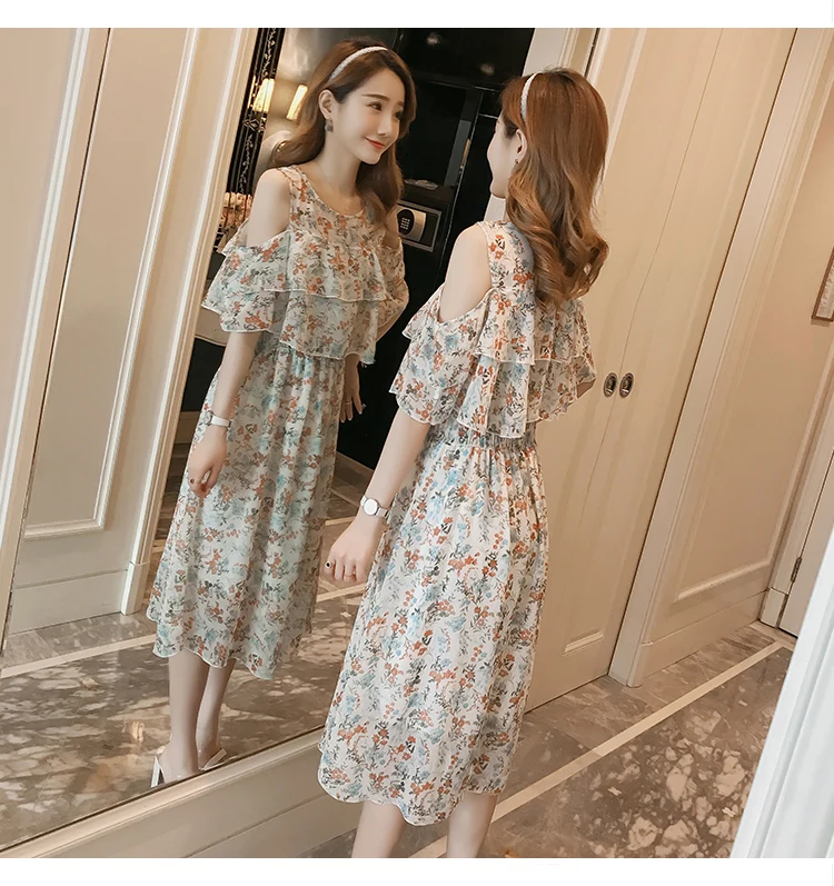 Платья для беременных и кормящих матерей летнее платье жилет розового цвета из