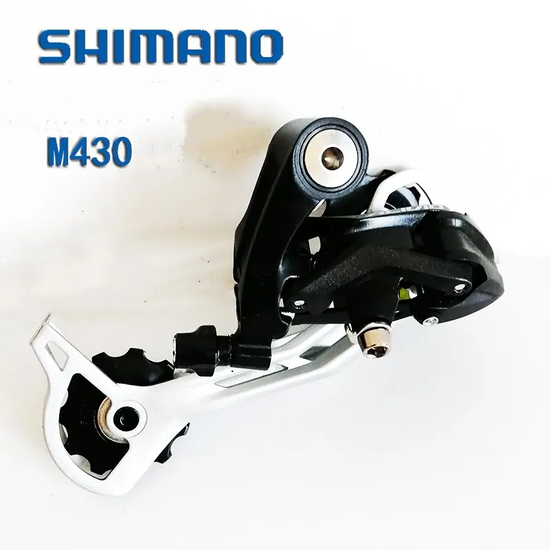 Черный Shimano Alivio M430 RD-M430 велосипедный задний переключатель 9S MTB велосипед задний переключатель для Alivio - Цвет: Черный