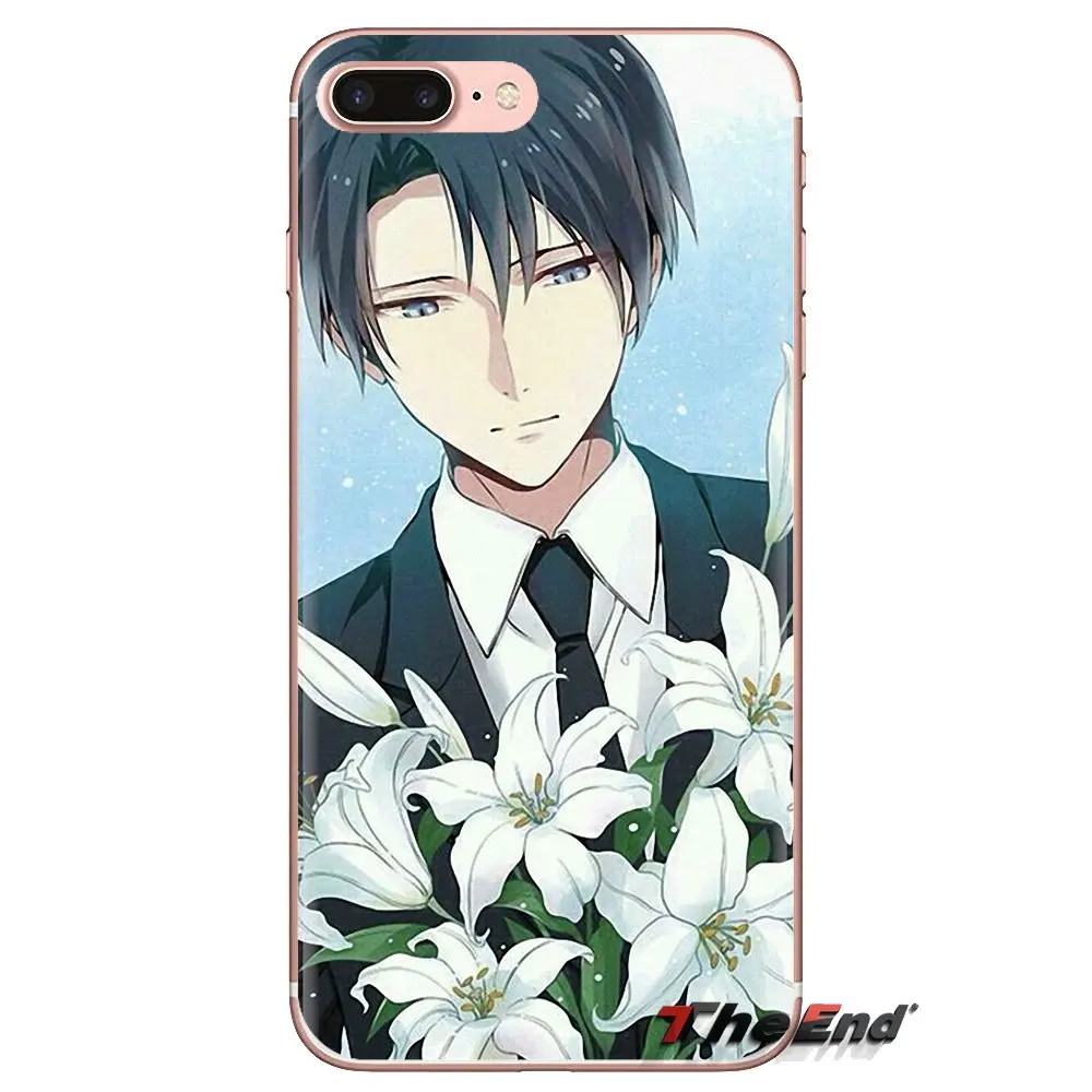Silicone Phone Skin Case For iPod Touch Apple iPhone 4 4S 5 5S SE 5C 6 6S 7 8 X XR XS Plus MAX Levi Ackerman Attack on Titan AMV |