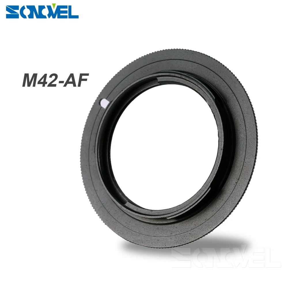 Переходное кольцо SONOVEL для объектива SONY Alpha AF адаптер a77 a65 a55 a33 a390 a700 a580|m42 lens|for sony