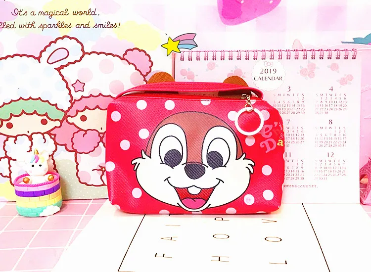 Disney Микки Минни детский кошелек мини-бумажник Детские Наплечные сумки девушка прекрасный стежок женщин мультфильм кошелек сумка
