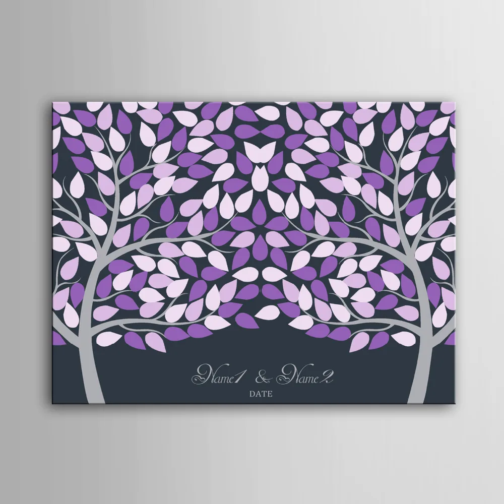 Гость Подпись подарок для свадебной вечеринки холст подписание доска Холст