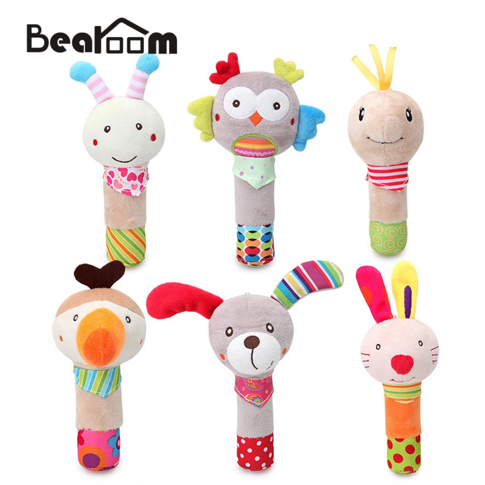 Bearoom детская погремушка мягкая Мобильная игрушка мультфильм Bebe игрушки висячий