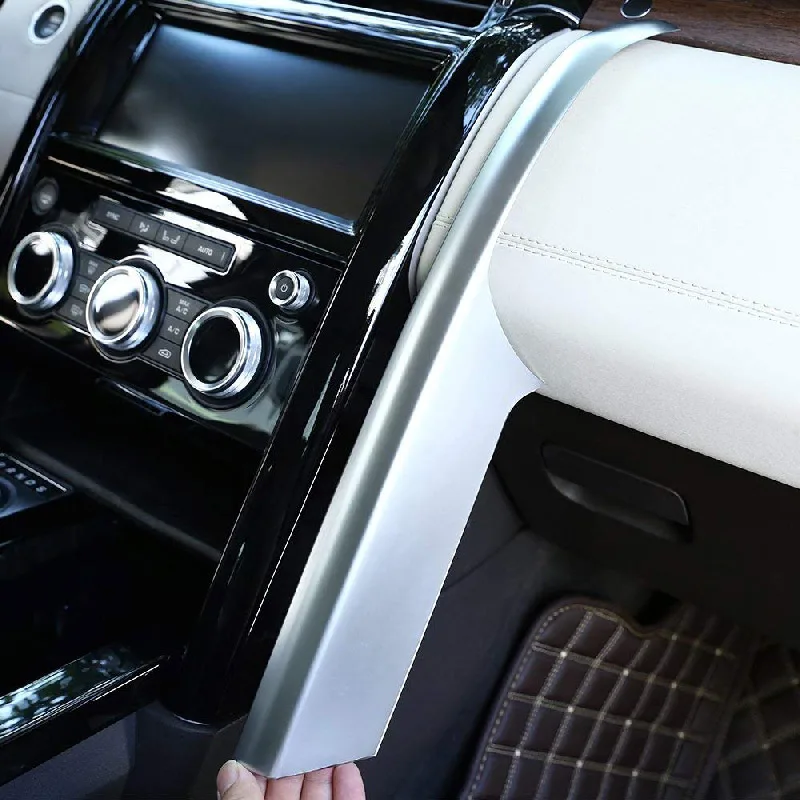 2 шт ABS центральной консоли украшения полосы отделка Аксессуары для Land Rover Дискавери 5 LR5 L462