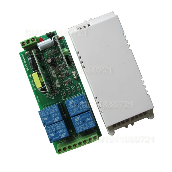 Умный дом 85v ~ 250V 110V 220V 4CH RF беспроводной пульт дистанционного управления реле
