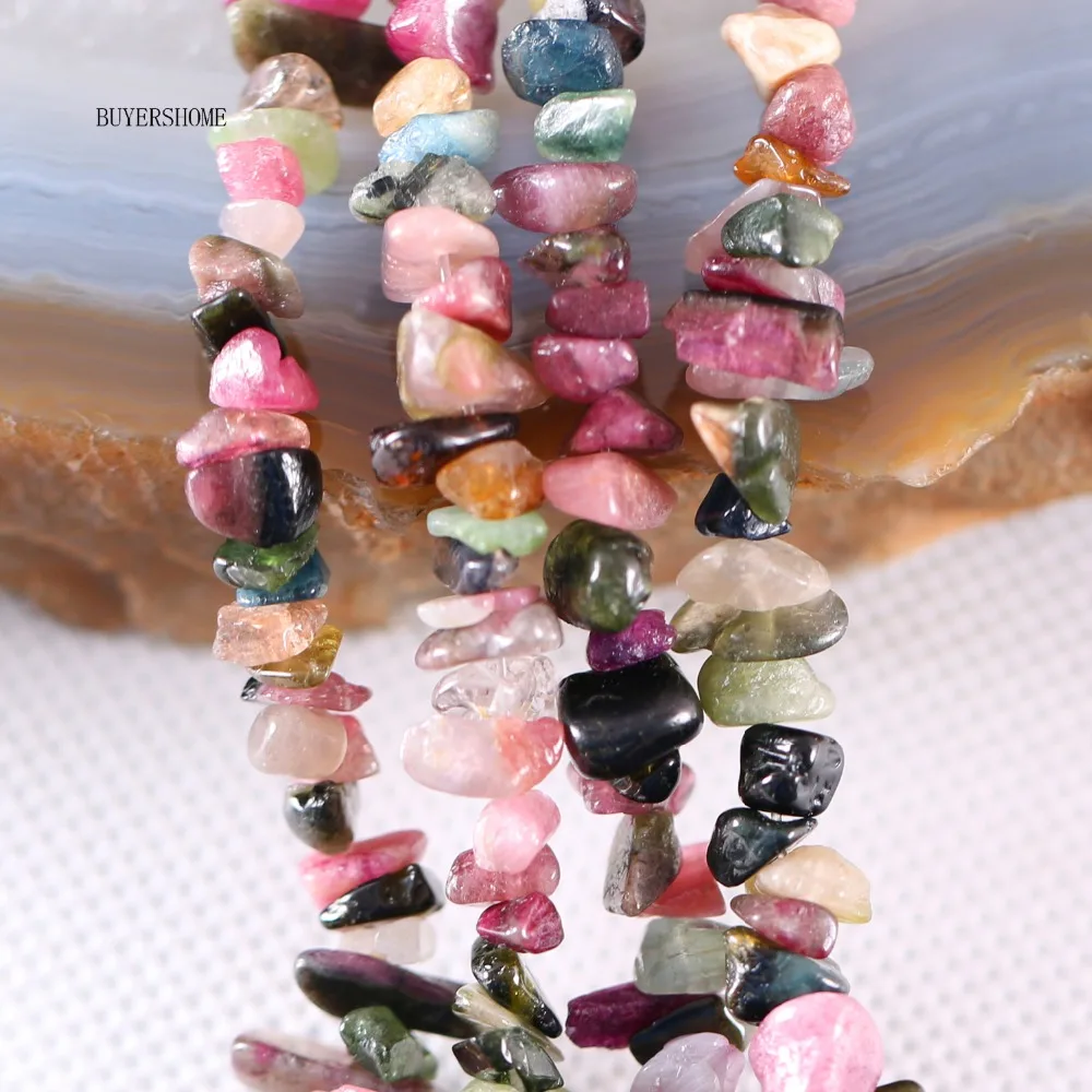 Свободные бусины 5-8 мм нестандартная форма свободный чип натуральный камень