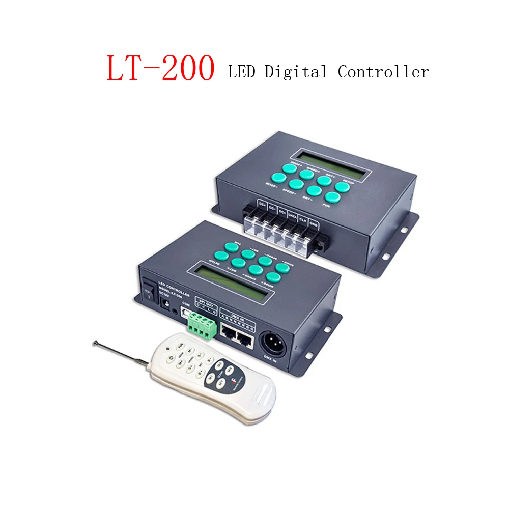 LTECH LT 200 светодиодный цифровой контроллер рабочее напряжение 12Vdc|Контролеры RGB| |