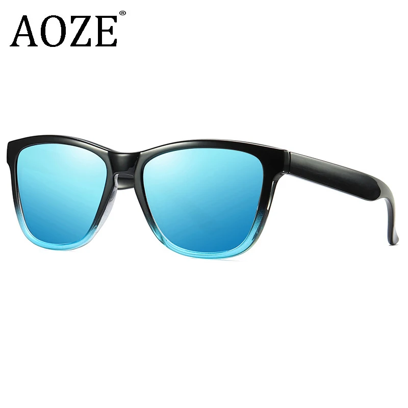 Брендовые поляризованные солнцезащитные очки AOZE мужские классические