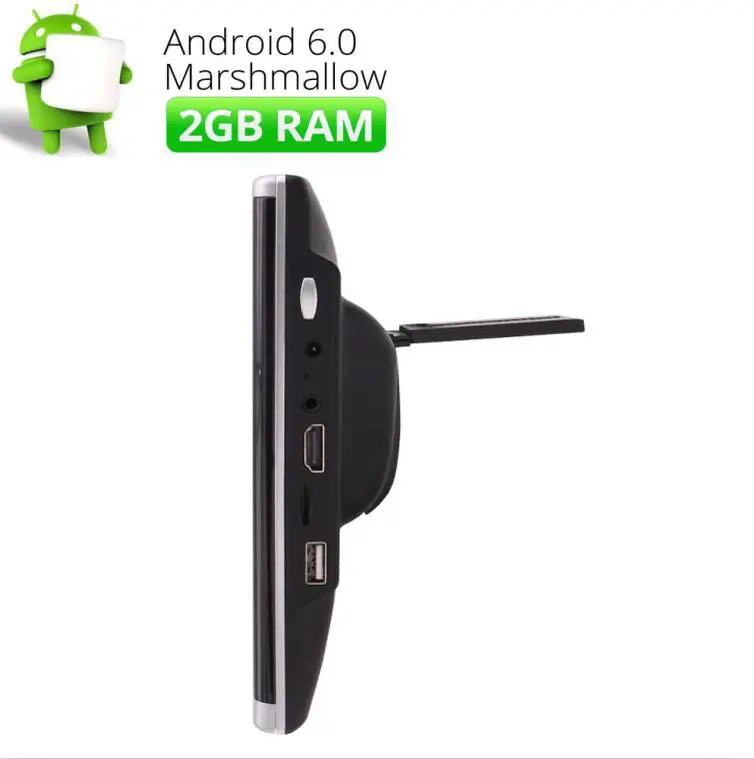10 1 &quotAndroid 6 0 HD 1080 P сенсорный экран автомобильный подголовник монитор видео плеер