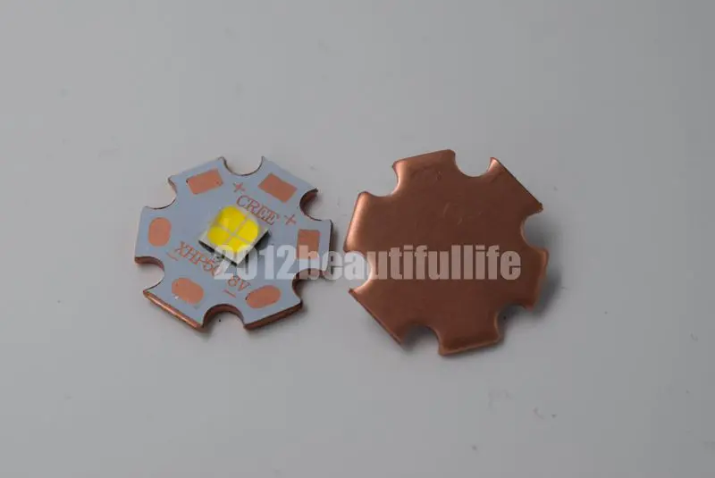 5 шт./лот 6 в 12 В CREE XHP50 19 Вт холодный белый теплый светодиод высокой мощности с