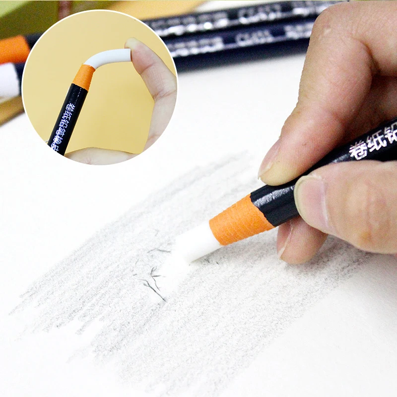 

Pencil highlight soft eraser art pen for sketch drawing detail processing pull cord torn paper eraser Elastone art supplies