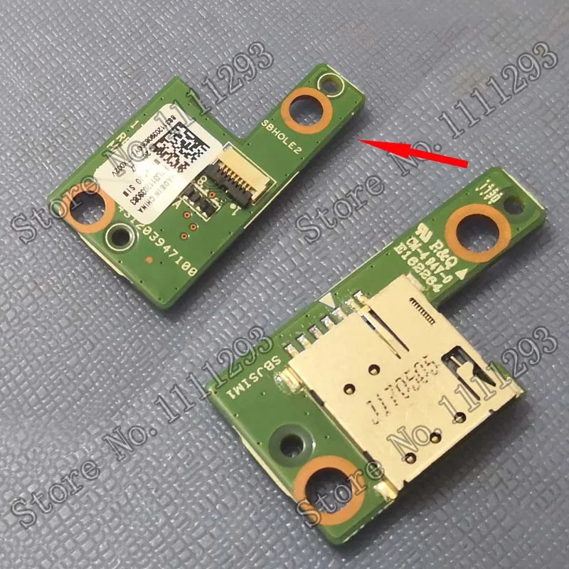 Плата разъема слота для SIM-карты 1 шт./лот планшета Lenovo Miix 520-12IKB LTE плата