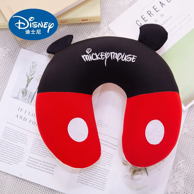 Детская u образная Подушка Disney подушка для шеи автомобиля поясничная мультяшная