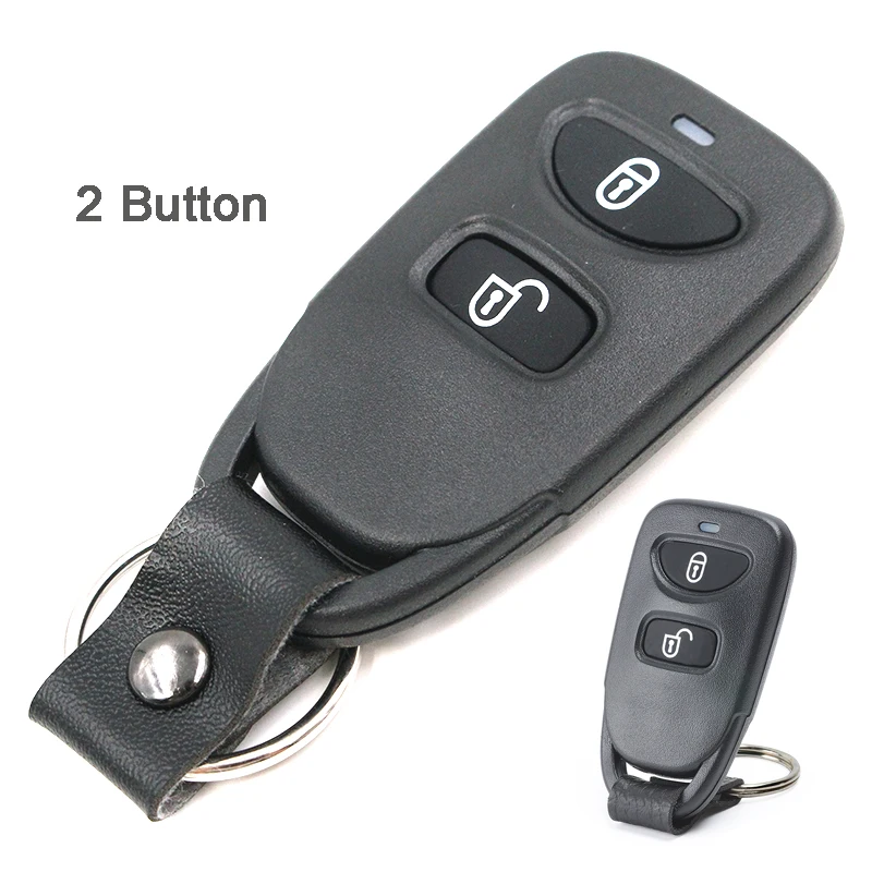 KEYECU для hyundai Tucson Accent Santa Fe 2/3 Замена кнопки дистанционного ключа автомобиля чехол Крышка Fob