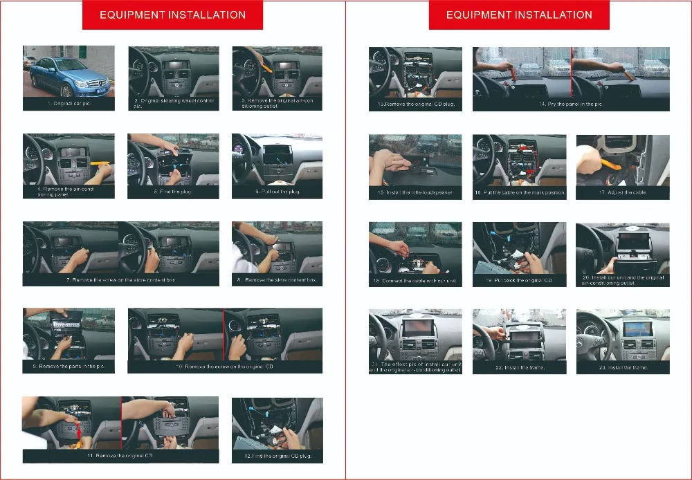 Восьмиядерный CD dvd-плеер 2 Din стерео Android 9,0 автомобильный Радио для mecherdes Benz C-W204 2007-2011 gps-навигация Авторадио головное устройство
