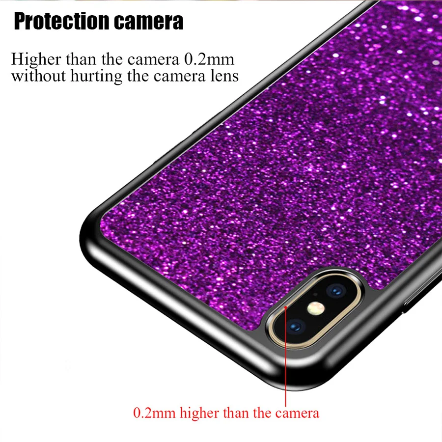 Супер Ударопрочный Мягкий чехол для iPhone 5 5S 6 7 8 S X XS XR силиконовый роскошный