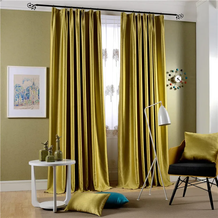Современные шторы бархат ткань занавеса Популярные Новые полный оттенок плотные