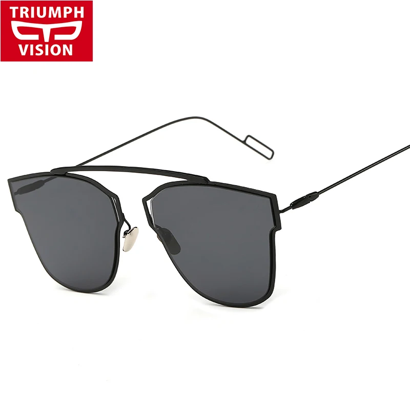 Очки солнцезащитные TRIUMPH VISION женские брендовые дизайнерские модные зеркальные