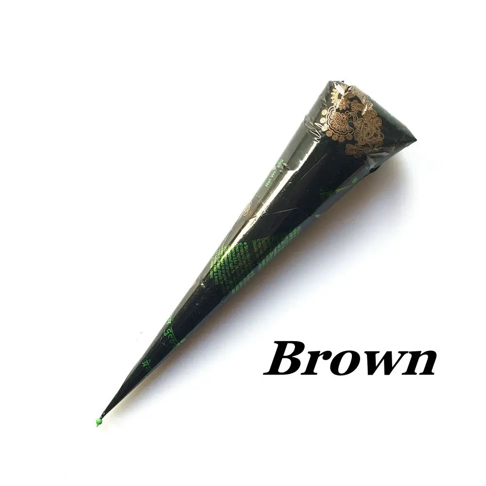 Хна водостойкие конусы для татуажа коричневого цвета женские конусные тела