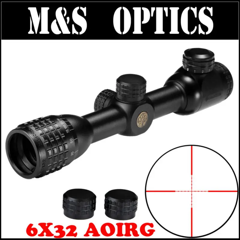 Мини MARCOOL BLT 6X32 AOIRG оптический прицел охотничий для пневматические пистолеты