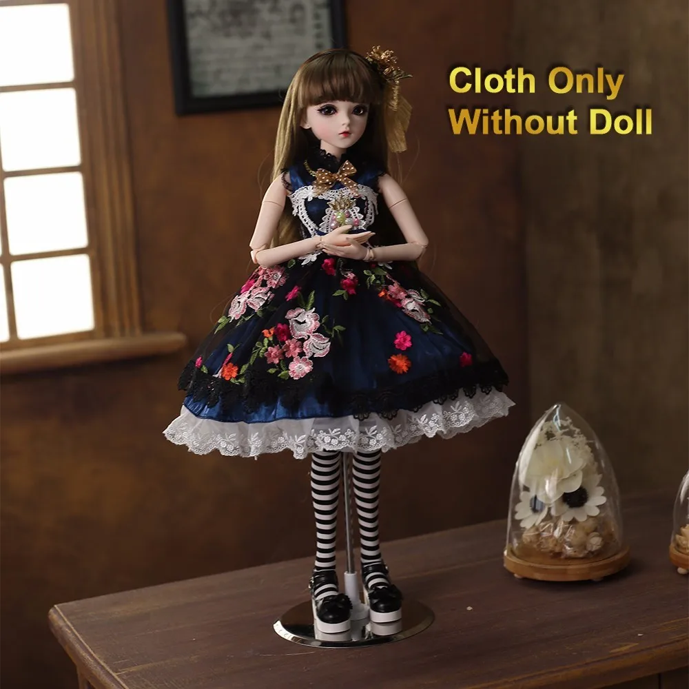 1/3 Кукольное свадебное платье для BJD 60 см куклы игрушки 18 шаров шарнир Кукла западный стиль платье принцессы длинное платье куклы аксессуары