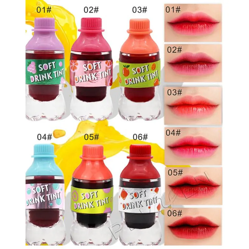 6 шт./лот милая привлекательная жидкая матовая помада в Корейском стиле