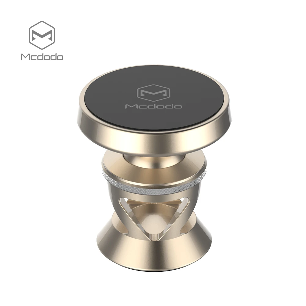 yao gold MCDODO автомобильный держатель телефона для iPhone 7 Samsung 360 градусов Магнитный держатель для мобильного телефона Air Vent Автомобильный сотовый телефон подставка держатель - Цвет: yao gold
