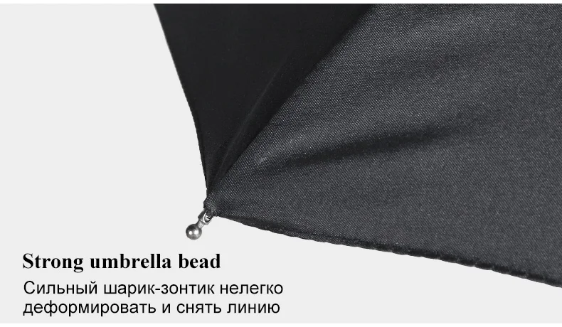 Srong, ветрозащитный, автоматический, 3 складной зонт, для дождя, для женщин, 8 ребер, алюминиевый сплав, зонты для мужчин, бизнес, темная сетка, ручка, Paraguas