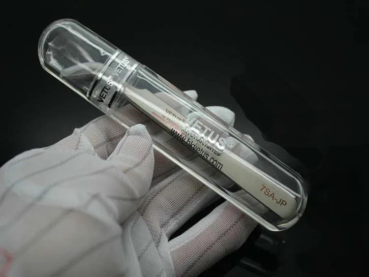 Пинцет VETUS 7SA JP Hyperfine высокоточный Немагнитный антикислотный для ремонта