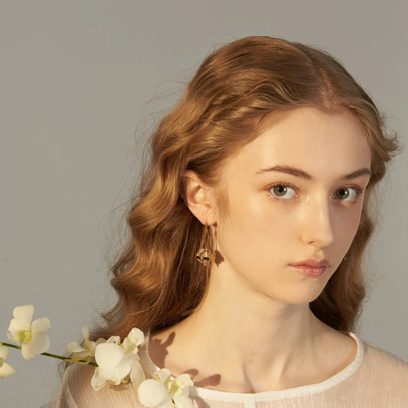 Элегантные серьги с каплями дождя индивидуализированные серьги-люстры модные