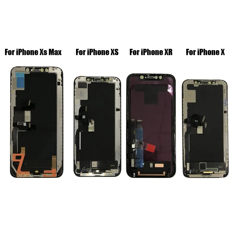 PINZHENG Оригинальный ЖК дисплей для iPhone X Xs Max XR OEM сенсорный экран LCDS с дигитайзером