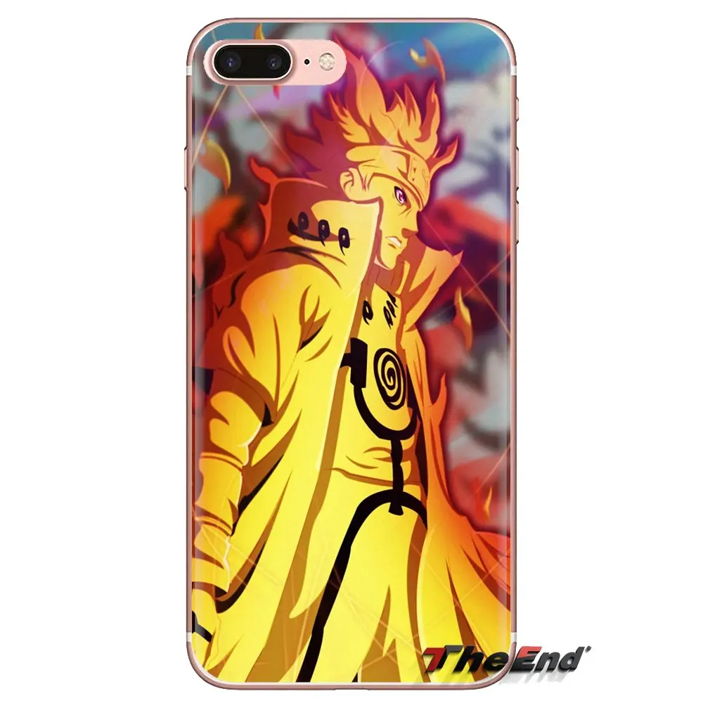 Прозрачные чехлы из ТПУ для iPod Touch Apple iPhone 4 4S 5 5S SE 5C 6 6S 7 8 X XR XS Plus MAX NARUTO Sasuke Uchiha Uzumaki
