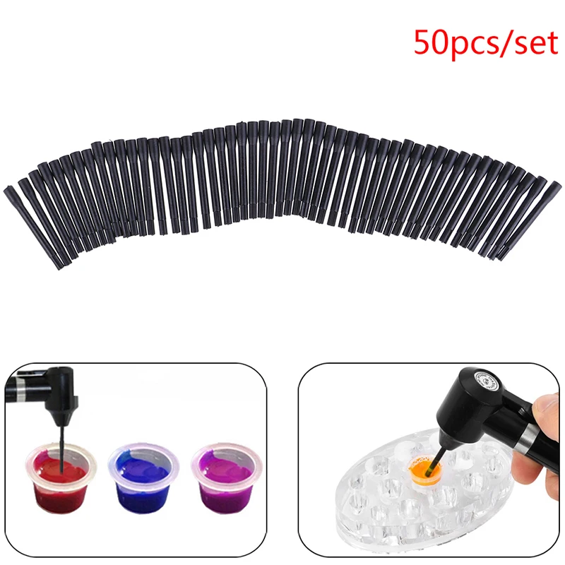 50 шт./упак. тату пигментные чернила миксер перемешивающие стержни новая