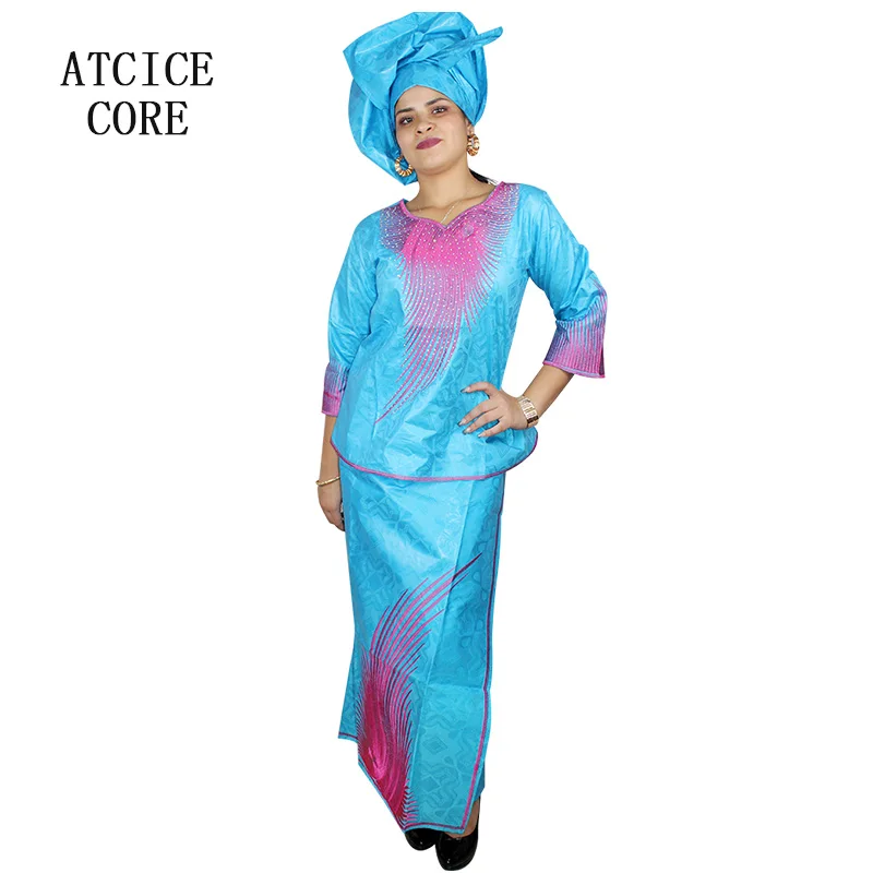 Африканские платья для женщин 100% хлопок Дашики традиционная Мода Африканский