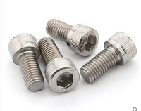 10pcslot 10 322 to 10 24516 american standard stainless steel hex socket pan head screws bolts hardware fasteners404