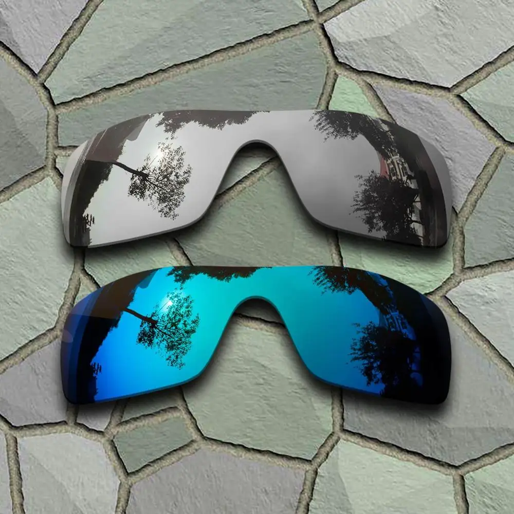 Sky Blue-Chrome Солнцезащитные очки поляризованные Сменные линзы для Oakley Antix-variets - Цвет линз: Sky Blue-Chrome