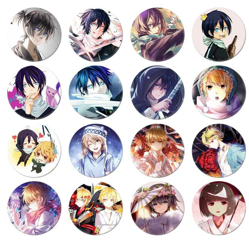 1 шт. значок для косплея Iki Hiyori брошь-булавка в стиле аниме Noragami aragoo Yato коллекции