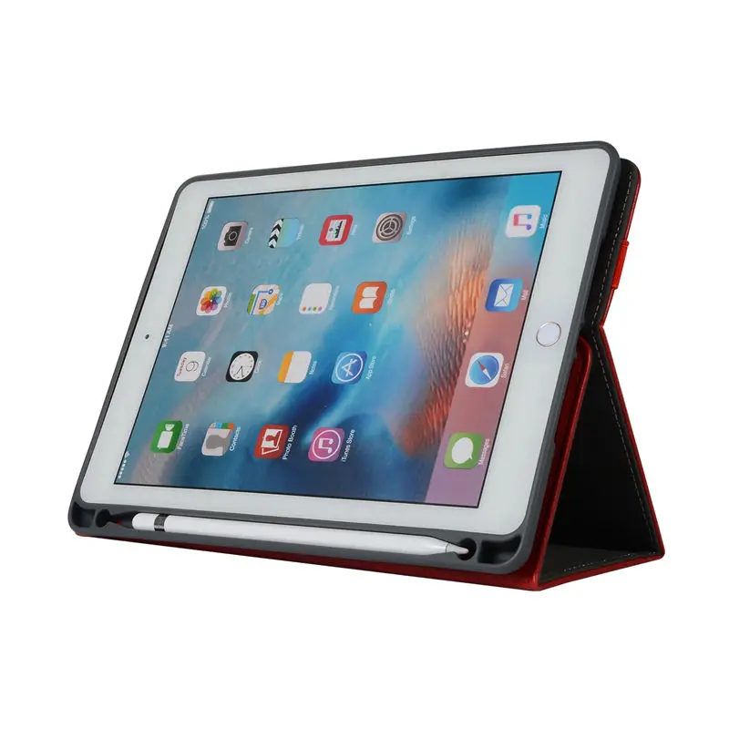 Чехол для Apple iPad 9,7 5-го 6-го поколения с карандашом для iPad Air 1 2 iPad Pro 9,7 Fundas+ пленка+ ручка