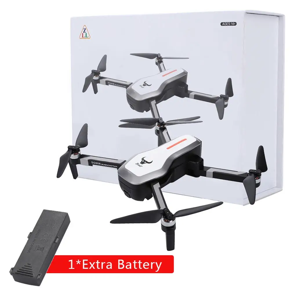 Color Box Портативный Радиоуправляемый Дрон gps 5G wifi FPV 4K Ultra HD широкоугольный двойной фотоаппарат бесщеточный селфи складной Дрон 4K Квадрокоптер Дрон - Цвет: Color Box