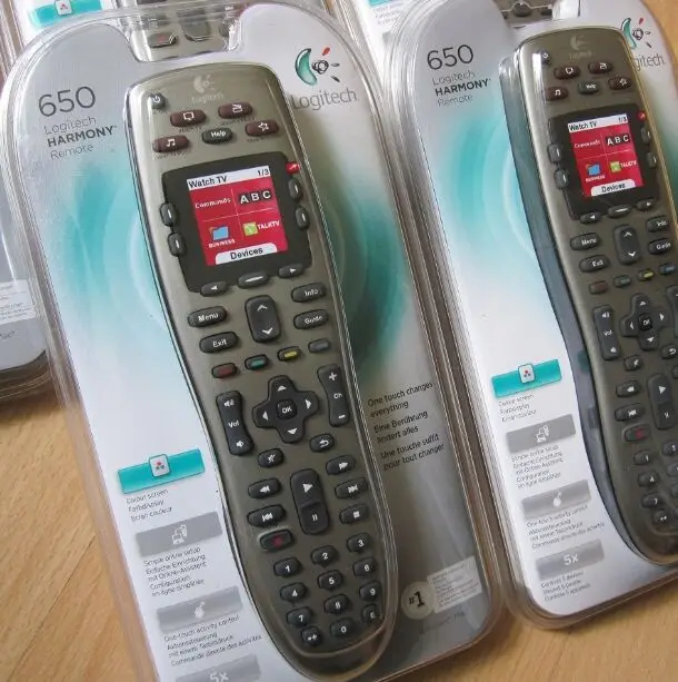 100% новый пульт дистанционного управления подходит для Logitech Harmony 650 Бесплатная